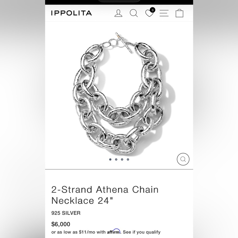ippolita two strand Athena Necklace - Picture 3 of 6